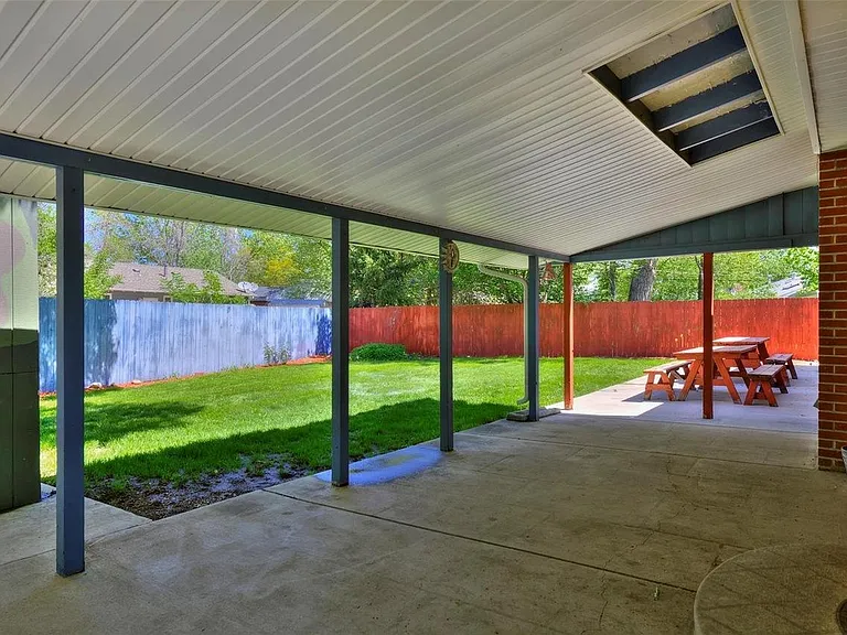 Back patio
