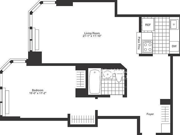 2nd image of 105 Duane St APT 22F