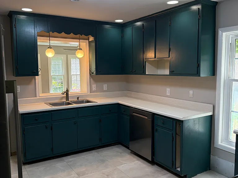 Ample counter space