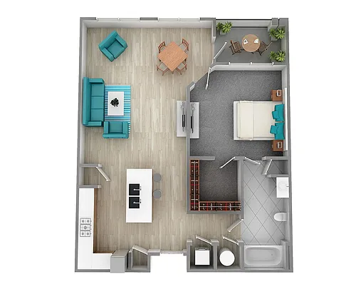 Floor plan A1