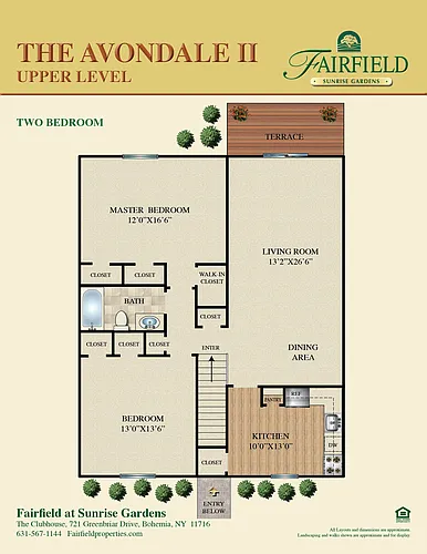 Floor plan AVONDALE II