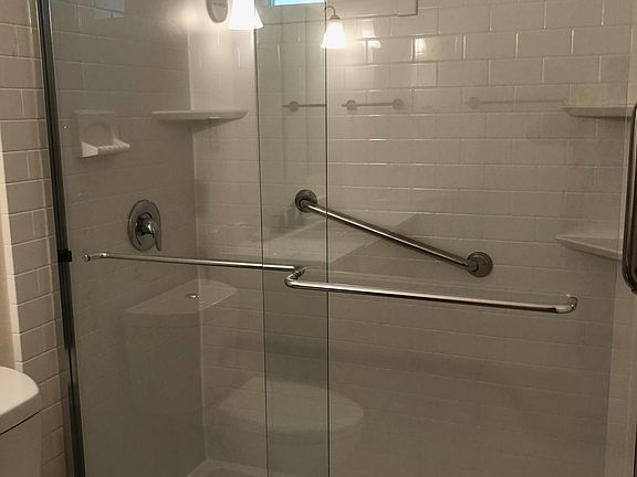 Bathroom walk in shower, never used!