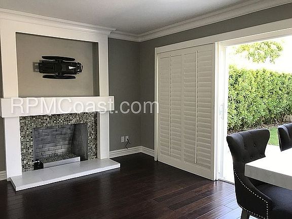 Family room fireplace