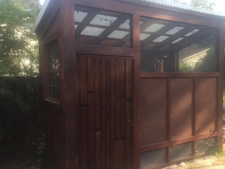 Outdoor shower
