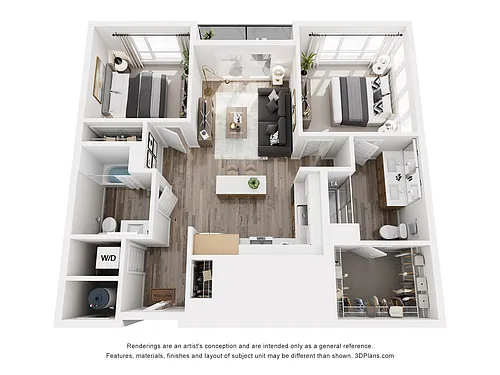 Floor plan D1