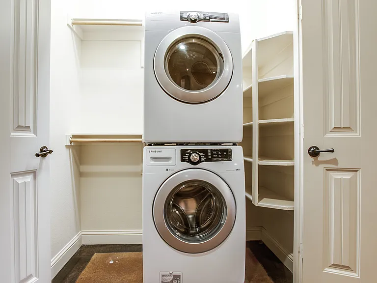 2714 Merida, Fort Worth, TX. Laundry area includes full size washer and dryer.