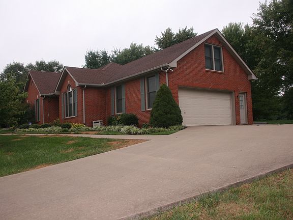 long concrete driveway