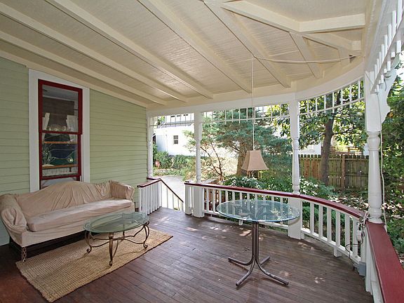 Wrap-around porch