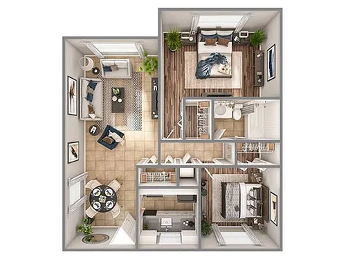 Floor plan B1