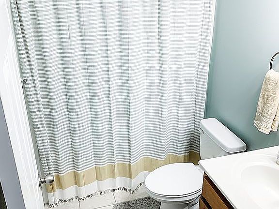 Hall bathroom