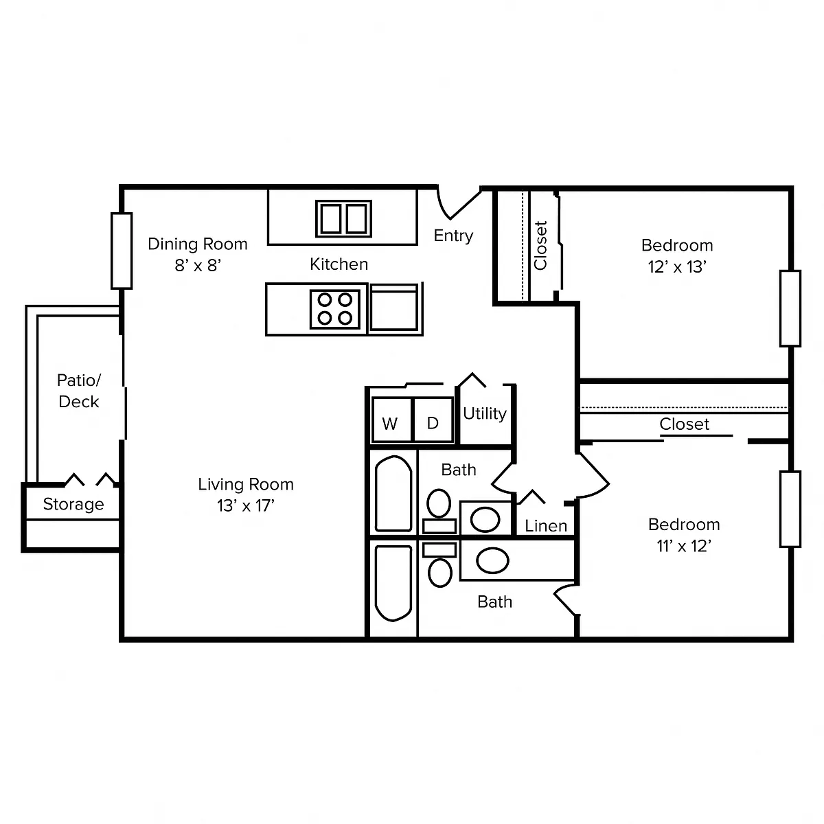 Floor plan B2