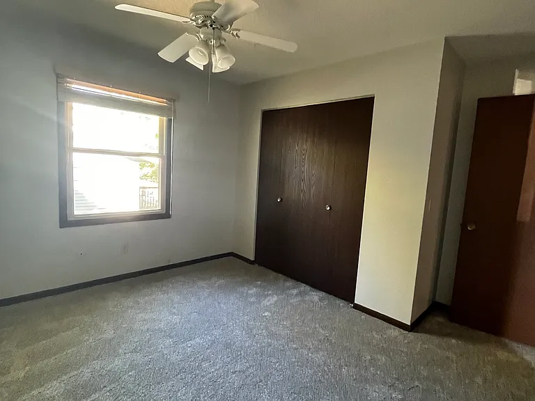 Large double closet in third bedroom