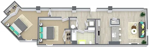 Floor plan The MoonChild