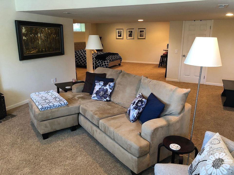 Living Room Looks On to Bedroom (Left)