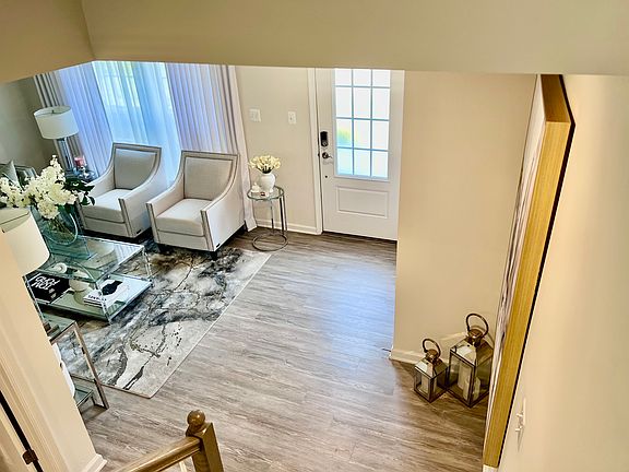 Entry Level View from Stairs to Main Level