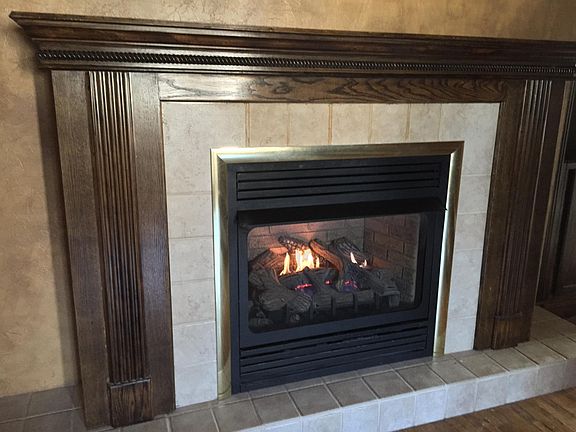 gas fireplace