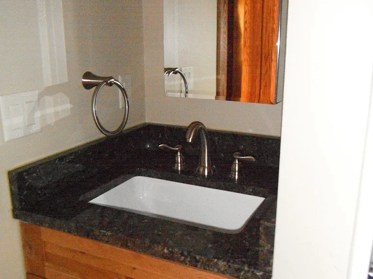 Sink in Basement Bathroom