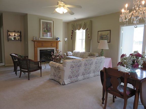 Gas Fireplace in Living Room