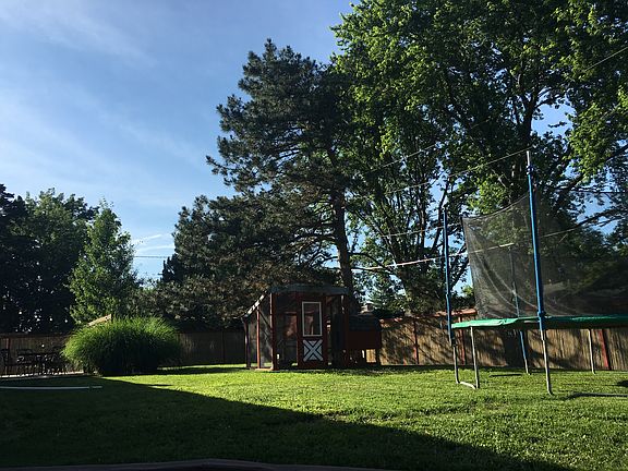 Large backyard 