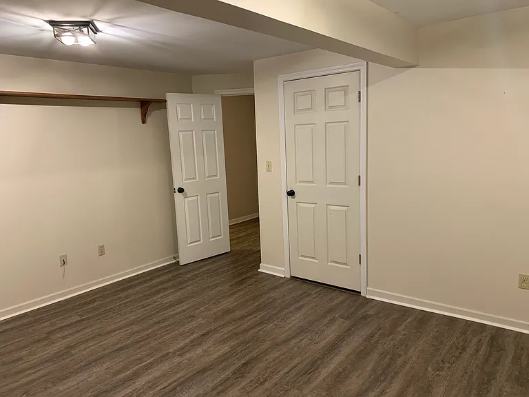 Bedroom in basement
