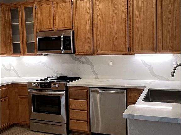 Kitchen (Living Room View)