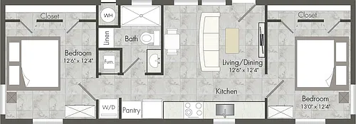 Floor plan B