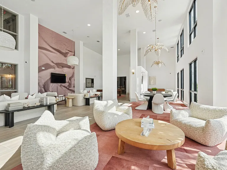 Social Lounge with TVs, Games, and Relaxing Spaces