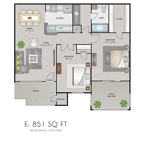 Floor plan B1
