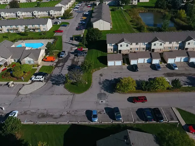 Aerial View of Community