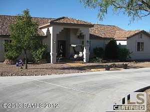 Large Concrete Circular Driveway
