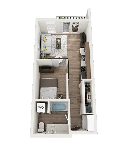 Floor plan Studio