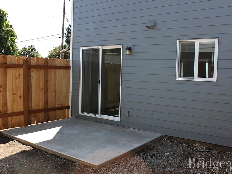 Fenced Patio