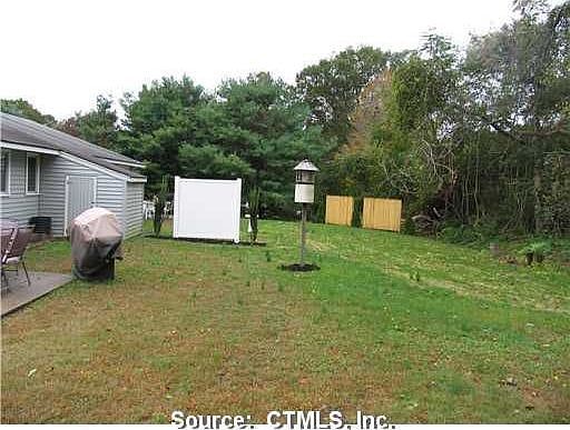 slider leading to back yard