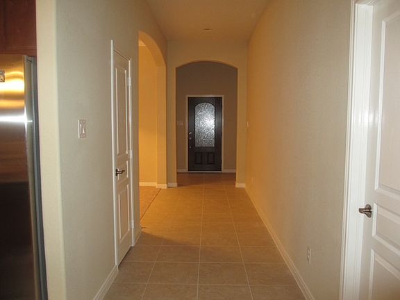 View of Front Door from Kitchen