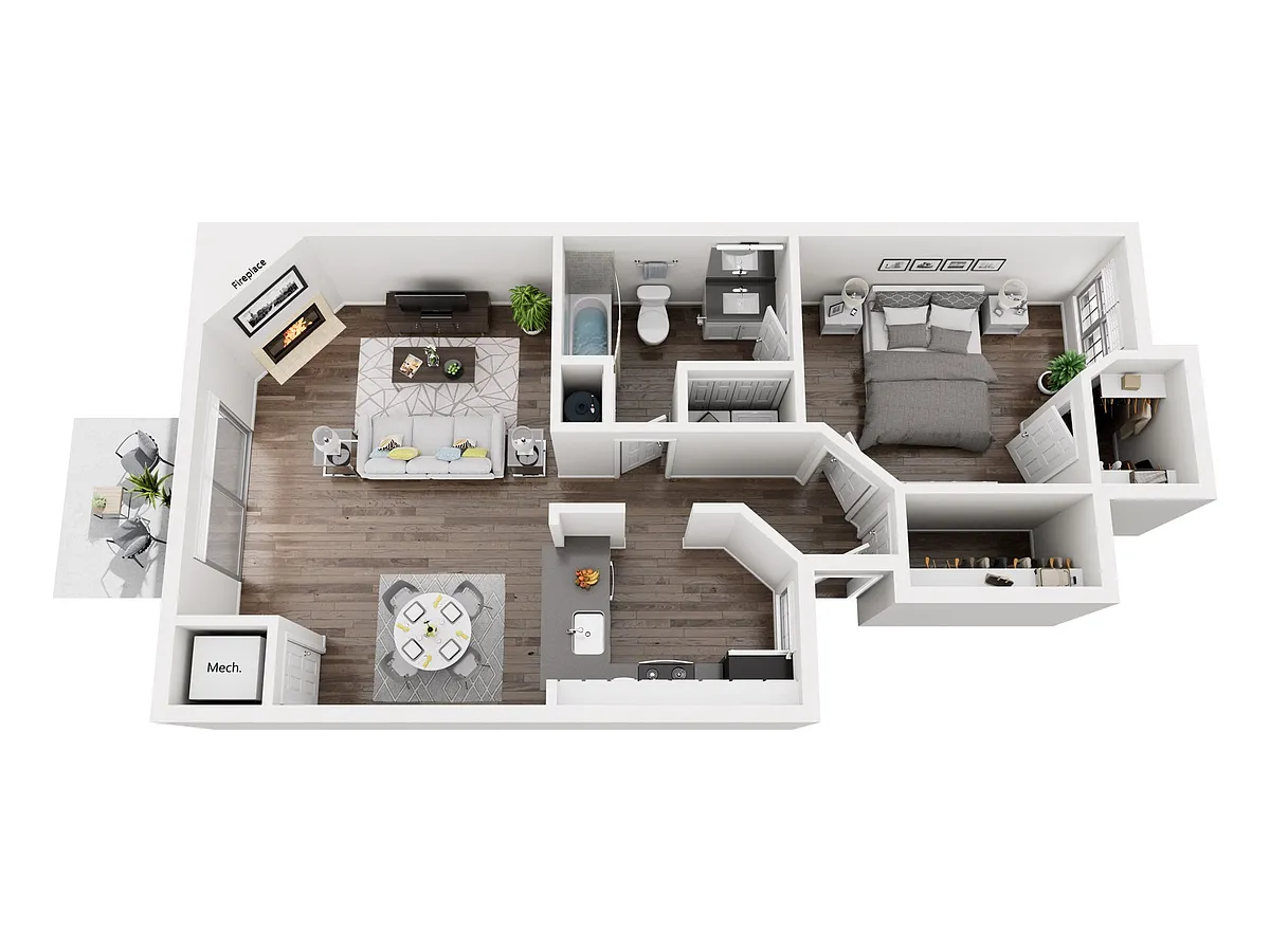 Floor plan Kensington II Lower