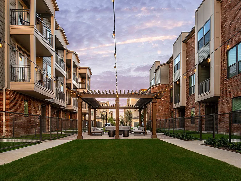 Fenced-in Courtyards Available