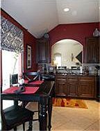 The Kitchen also leaves enough room for an Eat -In Breakfast table