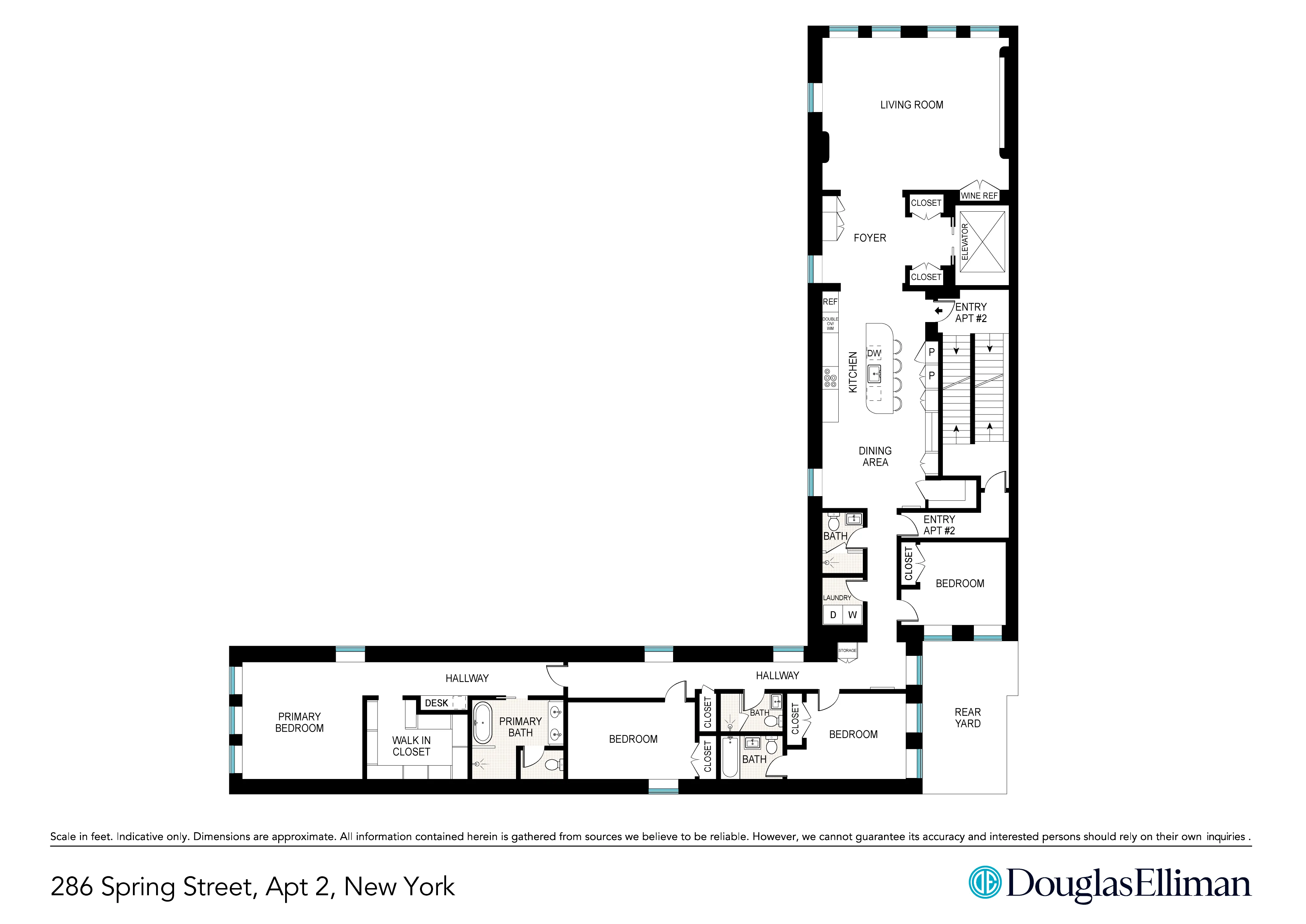 286 Spring Street #2A in Hudson Square, Manhattan | StreetEasy