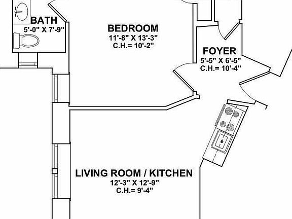 2nd image of 901 Washington Ave APT 1L