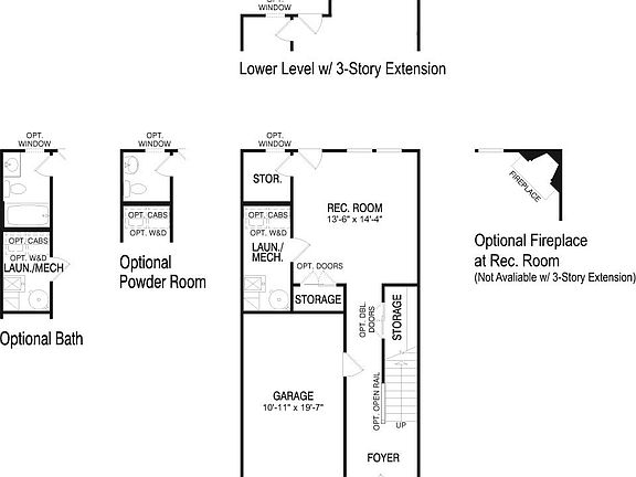 First Floor Options