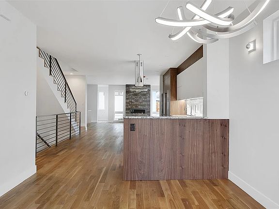 Main floor view from dining room