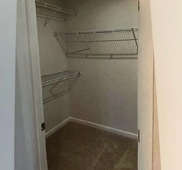 Walk in Closet with organizers