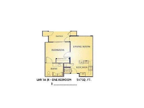 Floor plan 1/aJR