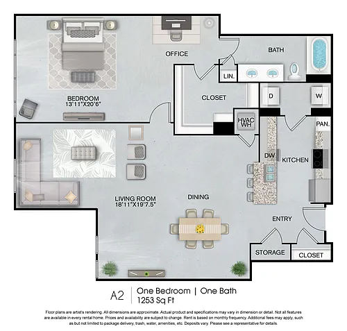 Floor plan A2