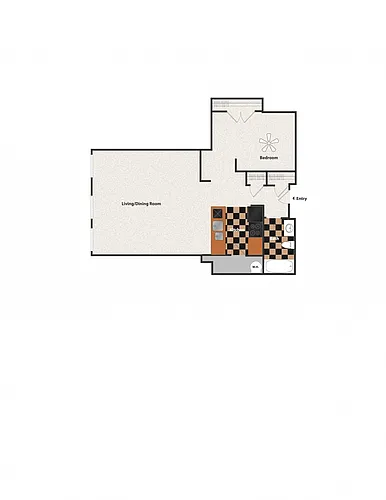 Floor plan Q