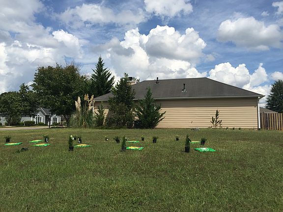 view of large side yard 