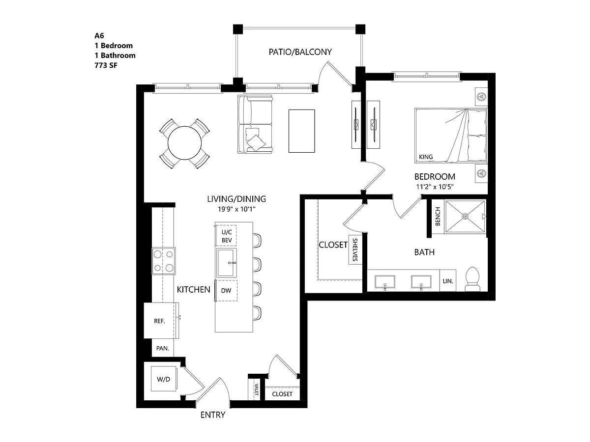 Floor plan A6