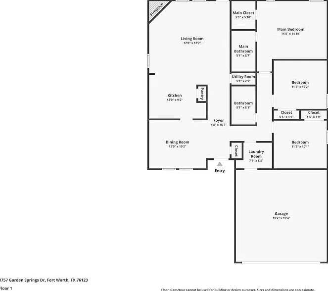 3 bed, 2.0 bath, 1373 sqft, $1,885 — Photo 2