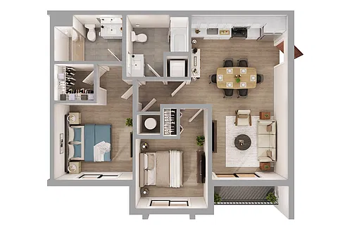 Floor plan B2