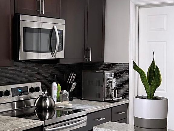 Kitchen with all new applicances